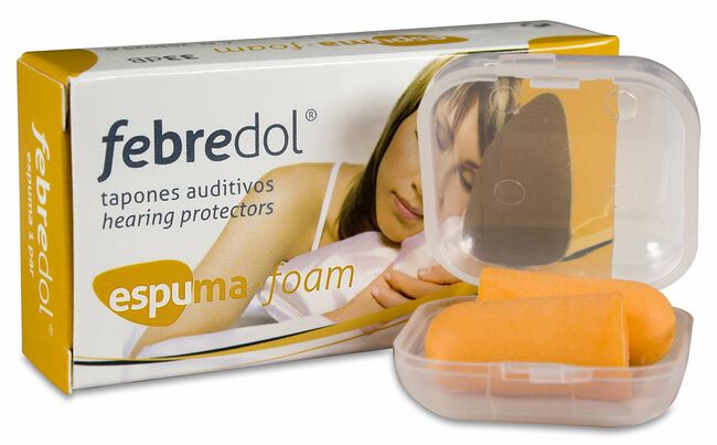 Febredol Tapones Oído Espuma, 2 uds