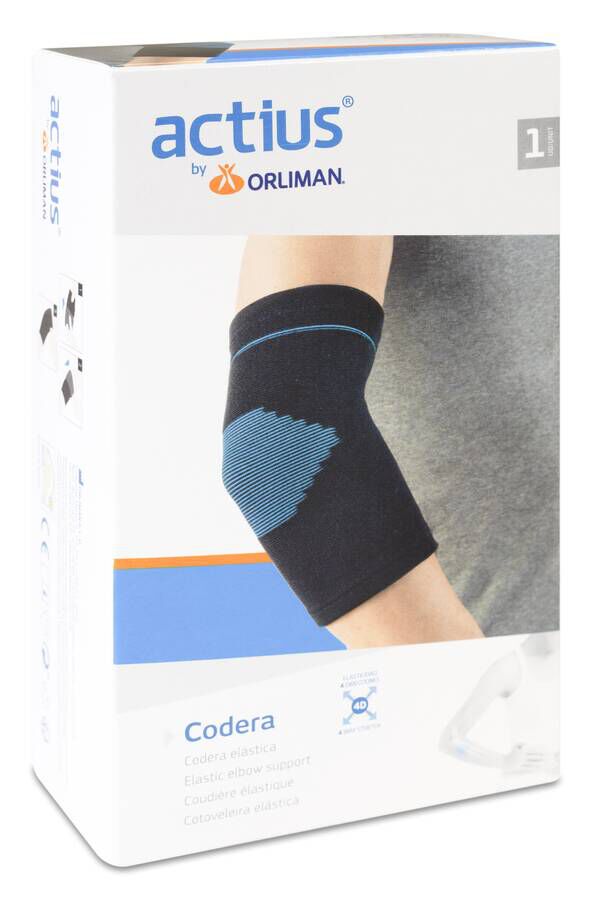 Actius Codera Elástica ACE401 Talla 2, 1 Unidad