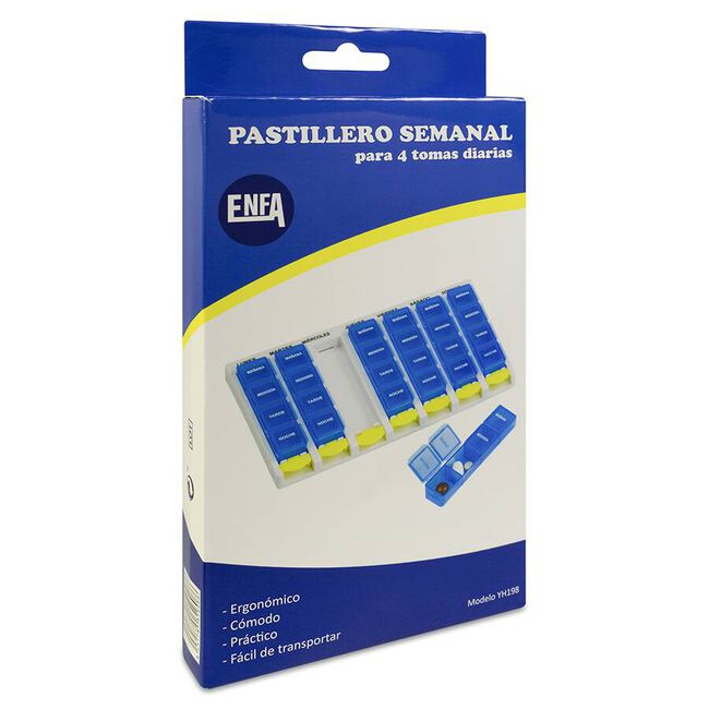 Enfa Pastillero Semanal, 1 unidad