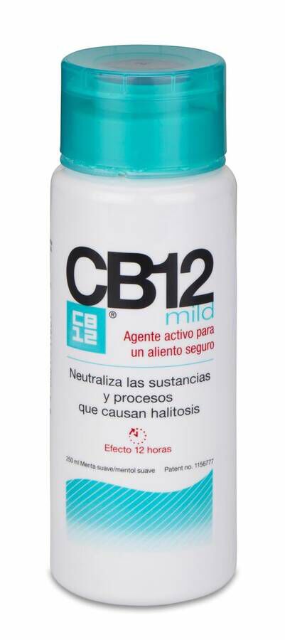 CB12 Mild Mint Enjuague Bucal, 250 ml
