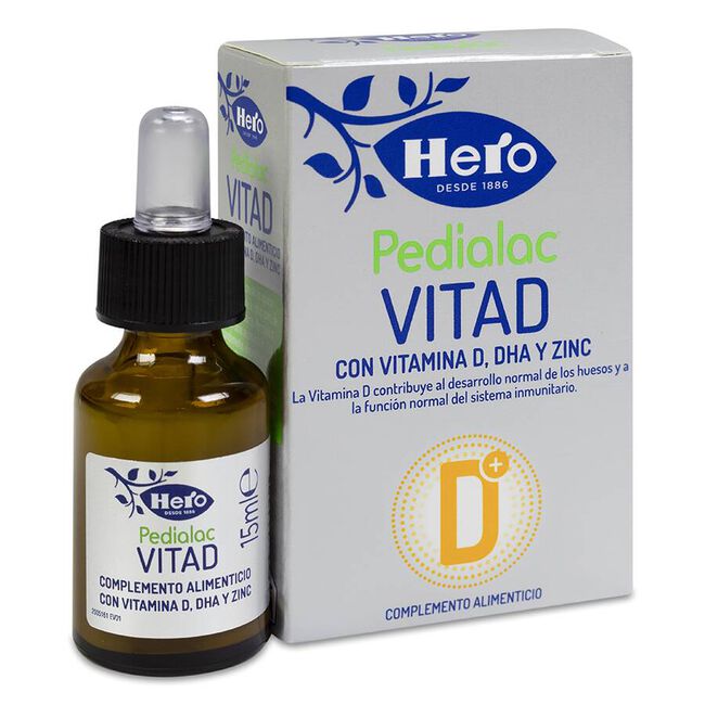 Hero Pedialac Vitamina D, 15 ml