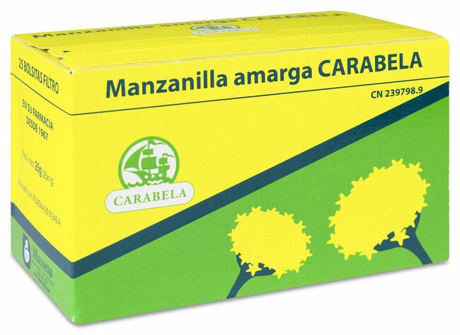 Carabela Manzanilla Amarga, 25 Uds