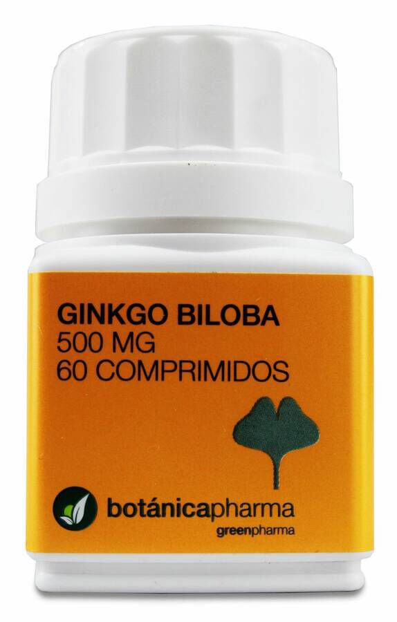 Botánicapharma Ginkgo Biloba 500 mg, 60 Comprimidos