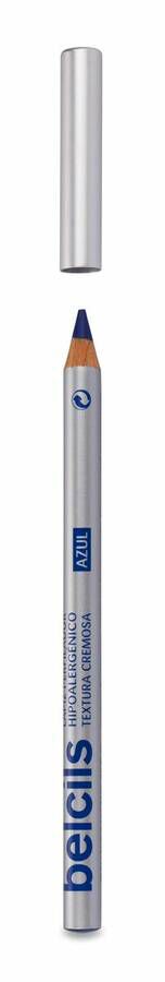 Belcils Lápiz Perfilador Ojos Hipoalergénico Textura Cremosa Azul, 1 Ud