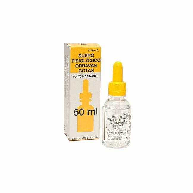 Orravan Suero Fisiológico Gotas, 50 ml