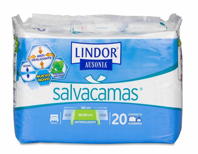 Lindor Ausonia Salvacamas 60-90 X 1,80, 15 Uds