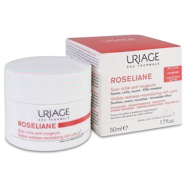 imagen de Uriage Roséliane Crema Rica Antirojeces, 50 ml