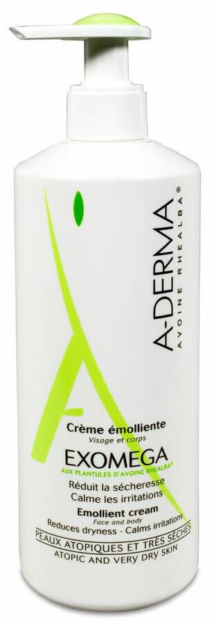 A-Derma Exomega Control Crema Emoliente, 400 ml