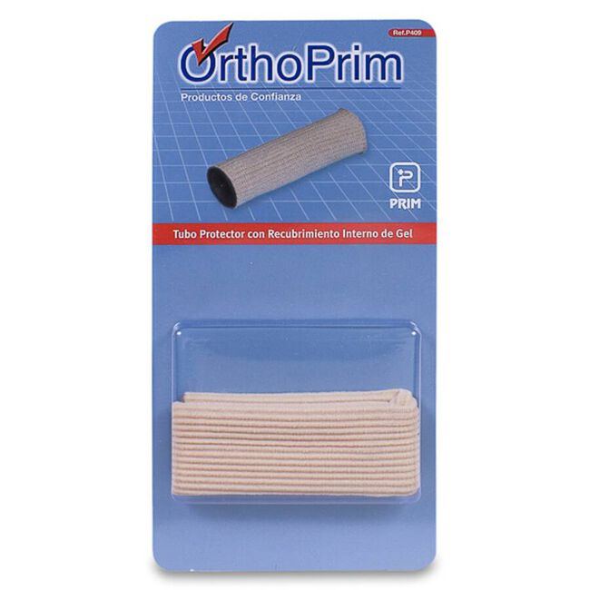 OrthoPrim Tubo Protector con Recubrimiento Interno de Gel, 1 Ud
