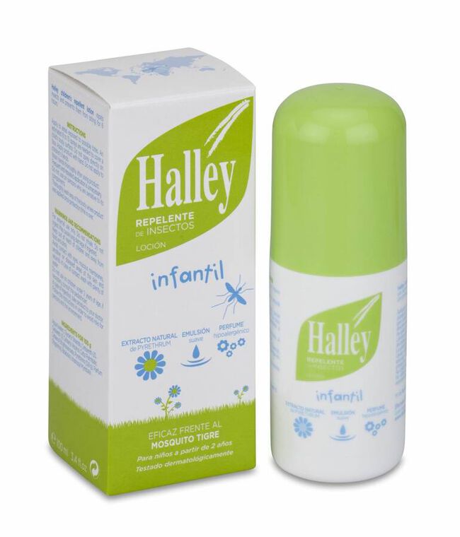 Halley Repelente de Insectos Infantil, 100 ml