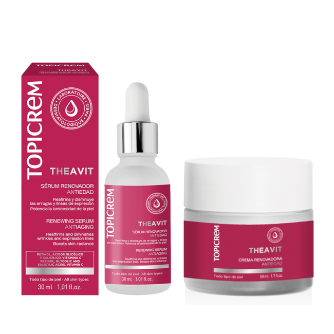 Pack Topicrem Theavit AH Sérum + Crema Renovadora