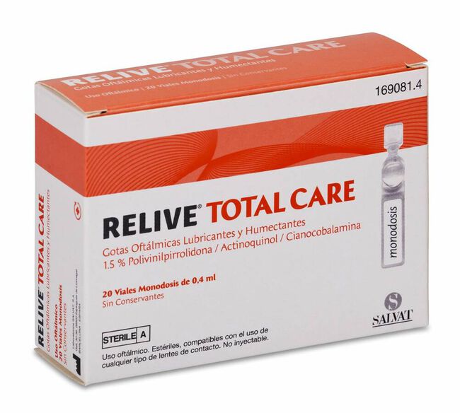 Relive Total Care, 20 Uds