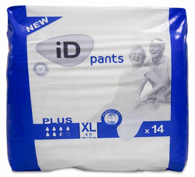 iD Pants Plus Talla XL, 14 Uds
