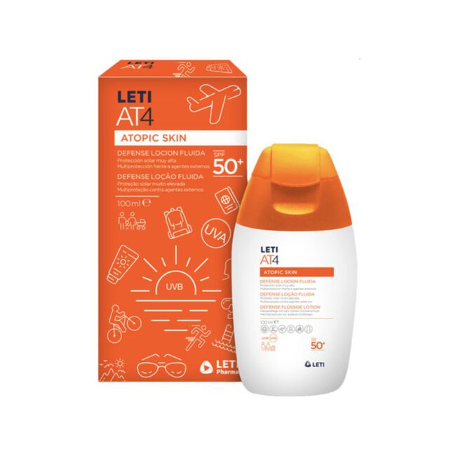 LETIAT4 Defense Loción 50+, 100 ml