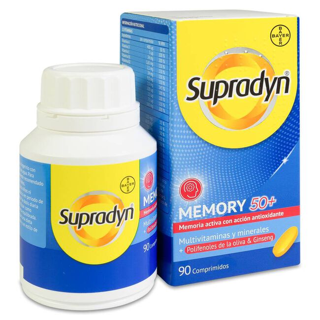 Bayer Supradyn Memory 50+, 90 Comprimidos