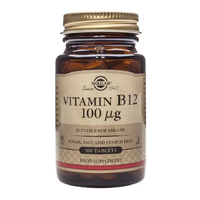 Solgar Vitamina B12 100 MCG, 100 comprimidos