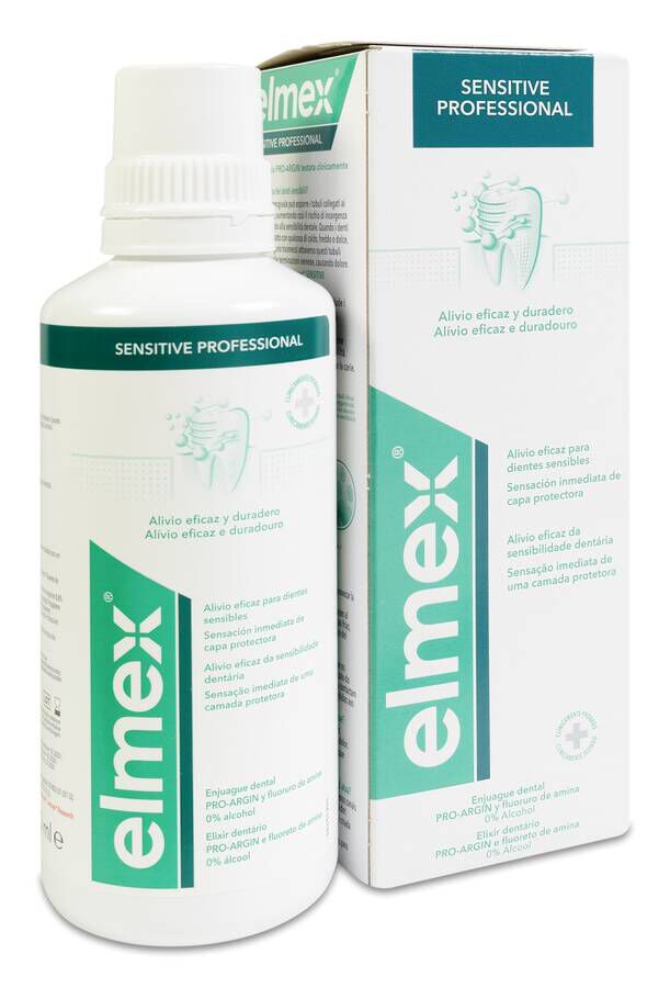 Elmex Sensitive Profesional Enjuague, 400 ml