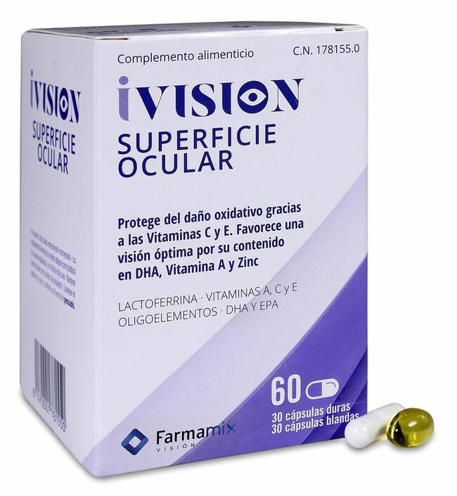 iVision Superficie Ocular, 60 Uds