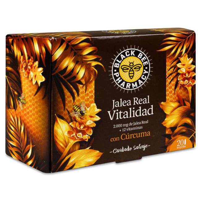 Black Bee Pharmacy Jalea Real Vitalidad, 20 Uds