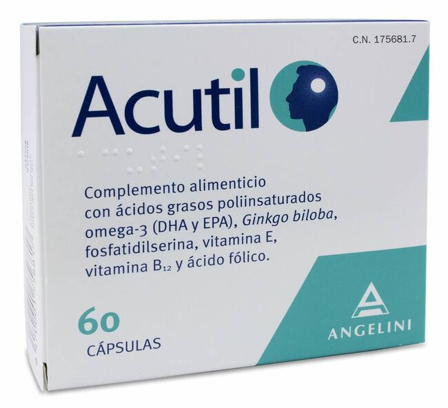 Acutil, 60 Cápsulas