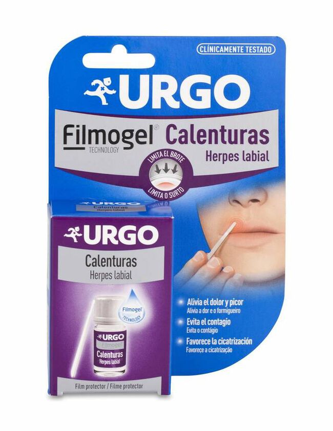 Urgo Calenturas Apósito Líquido, 3 ml