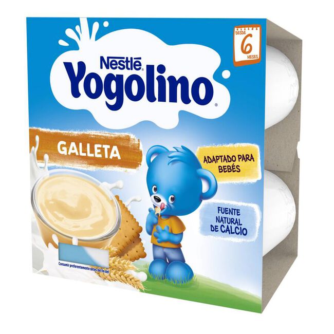 Nestle Yogolino Galleta, 4 Unidades