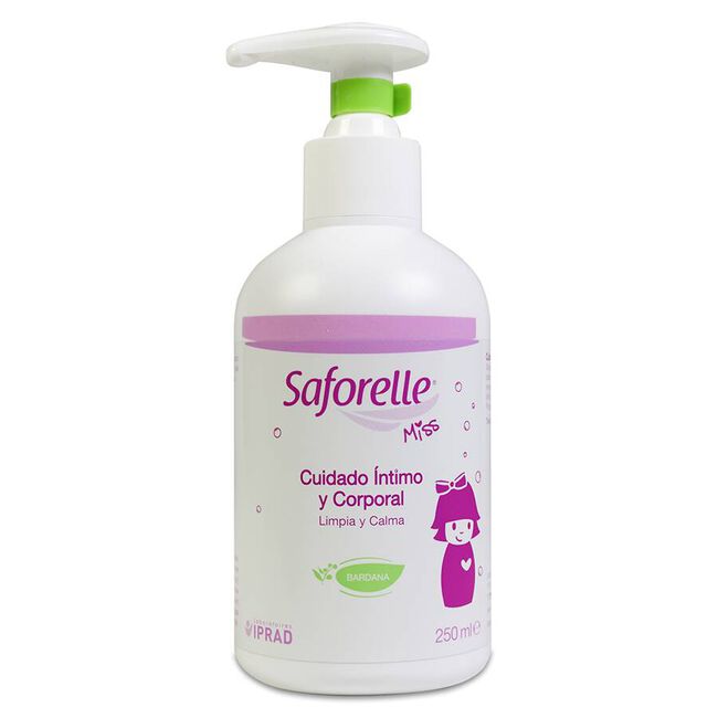 Saforelle Miss Cuidado Íntimo y Corporal, 250 ml