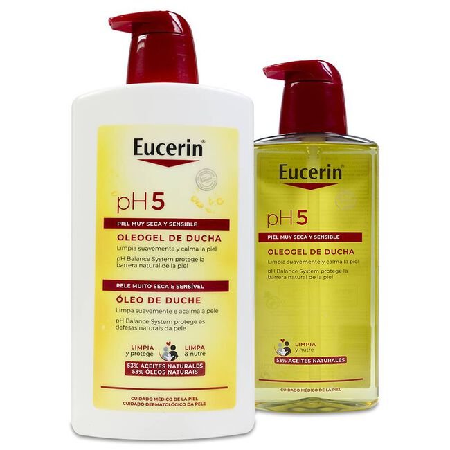 Promoción Eucerin Ph5 Oleogel  1L + Botella 400 ml