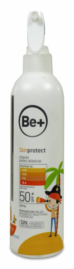 Be+ Skin Protect Spray Infantil SPF 50+, 250 ml