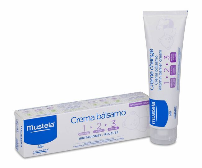 Mustela Crema Bálsamo 1 2 3, 150 ml