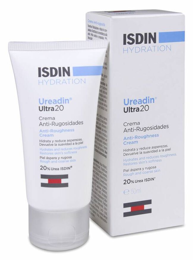 ISDIN Ureadin Ultra20 Crema Anti-Rugosidades, 50 ml