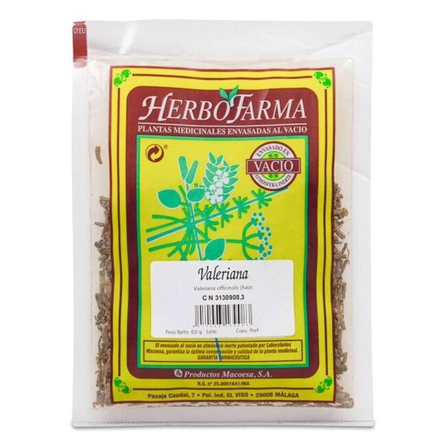 Herbofarma Valeriana al Vacío, 60 g