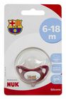 Miniatura de imagen de Nuk Chupete Silicona FC Barcelona 6-18 M, 1 Ud