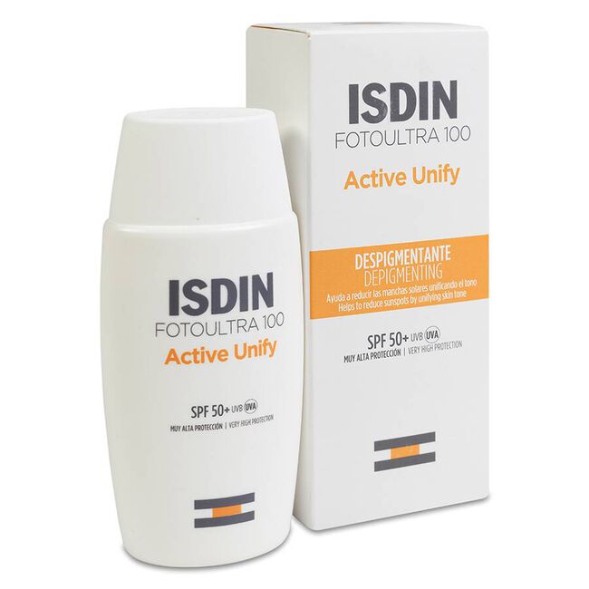 Fotoultra Isdin 100 Active Unify Fusion Fluid SPF 50+, 50 ml