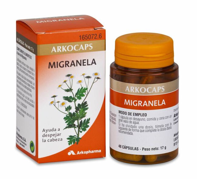 Arkopharma Arkocápsulas Migranela, 48 Cápsulas