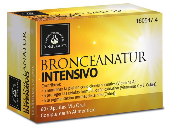 Naturalista Bronceanatur, 60 cápsulas