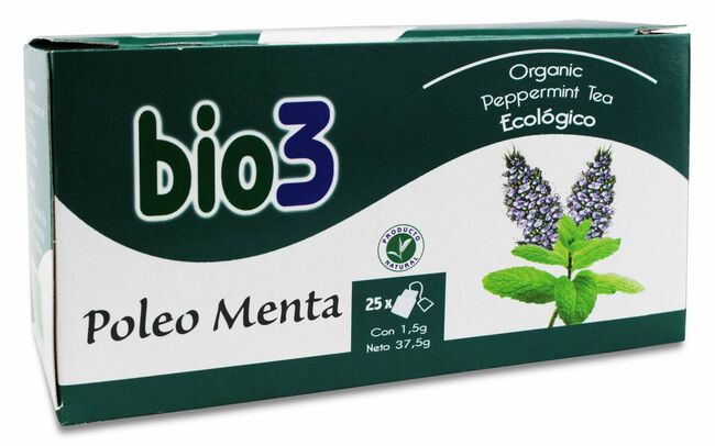 Bio3 Poleo Menta, 25 Ud