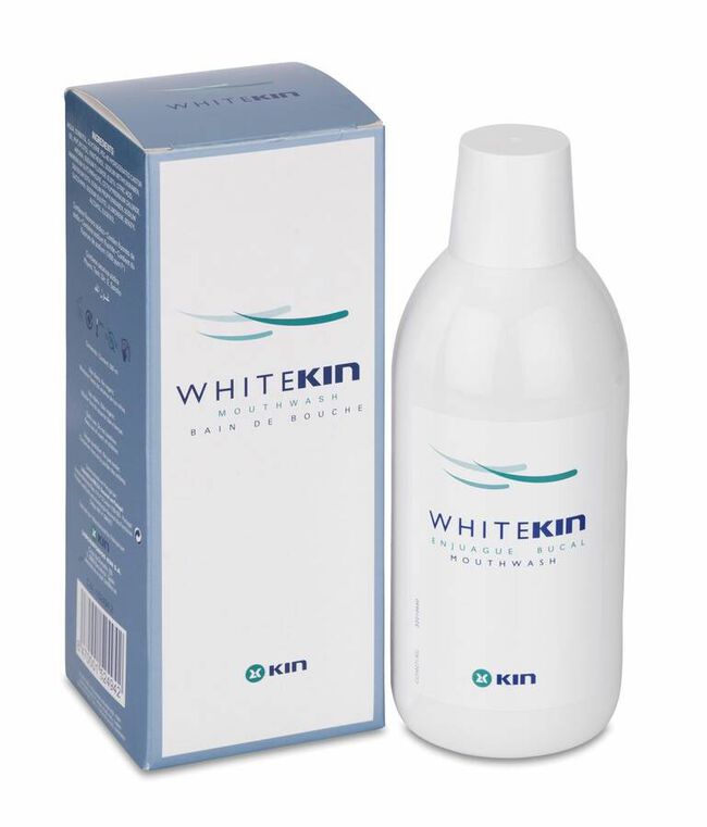 White Kin Enjuague Bucal, 500 ml