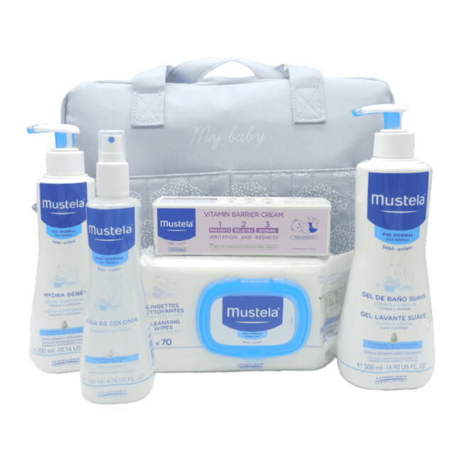 Mustela Bolso Paseo Color Gris, 1 unidad