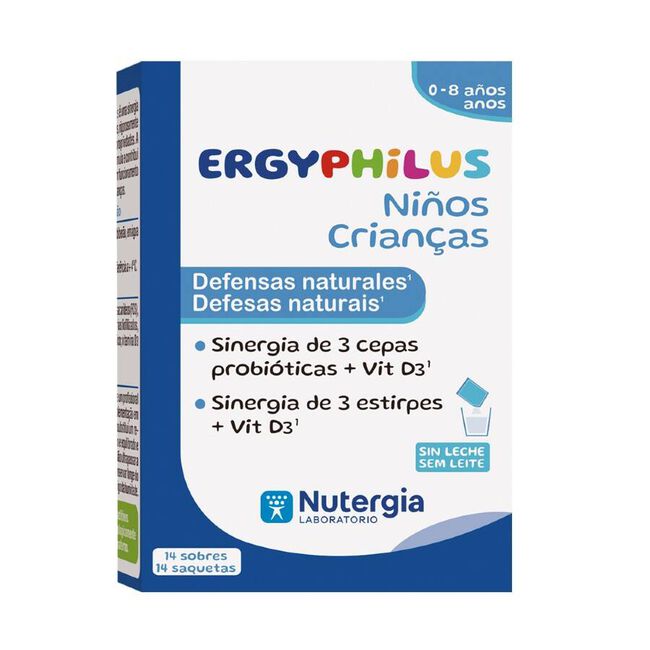 Nutergia Ergyphilus Niños, 14 Sobres