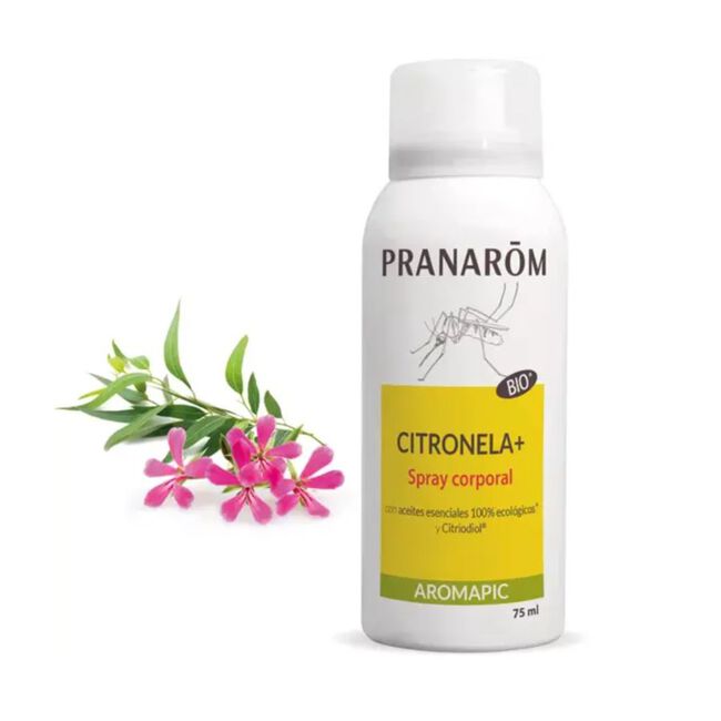 Pranarom Spray Corporal Bio Citronela Spray, 75 ml