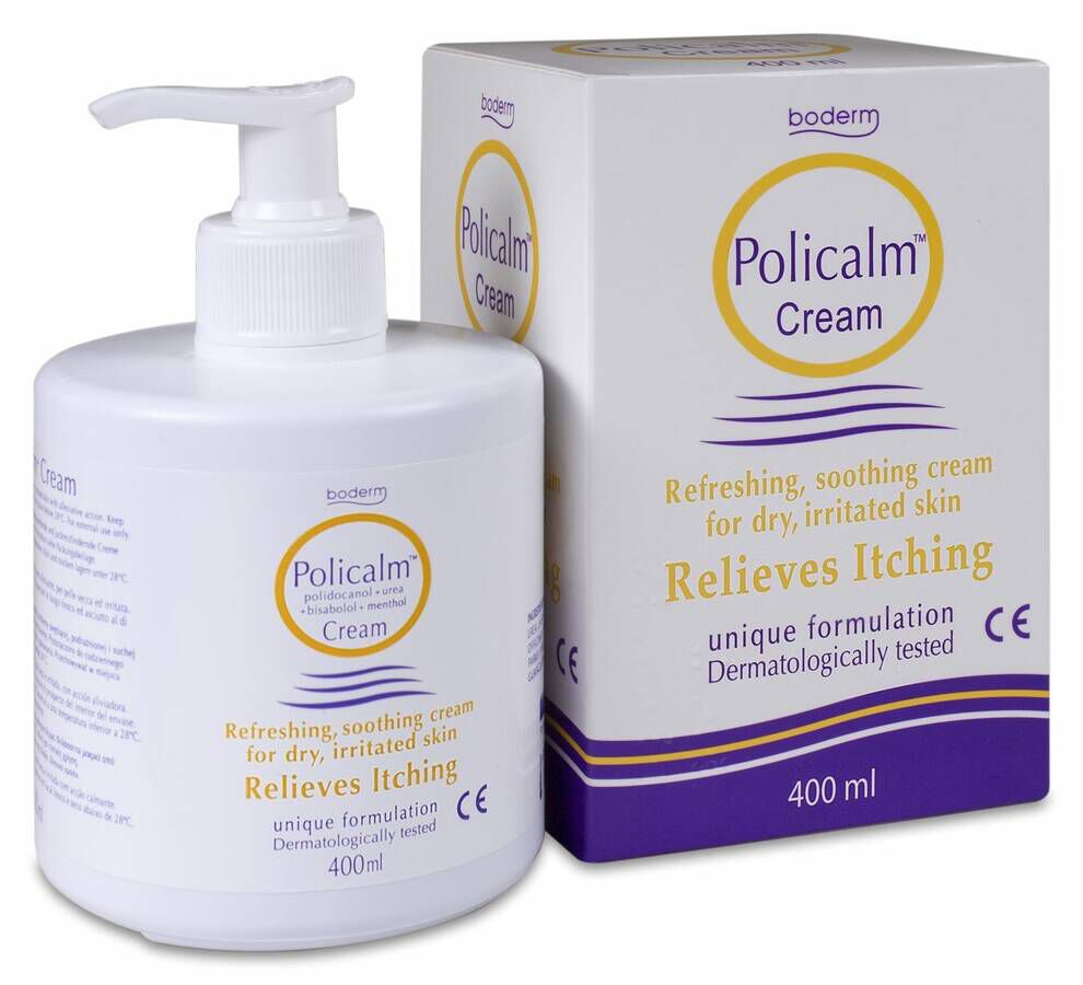 Boderm Policalm Duschgel, 300 Ml – Für Trockene & Gereizte Haut, Sulfatfrei, PH 5.5