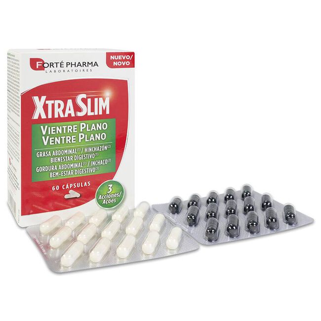 Xtraslim Vientre Plano, 60 Cápsulas