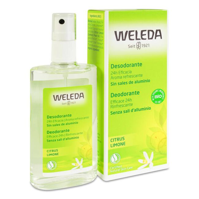 Weleda Desodorante Spray Citrus, 100 ml