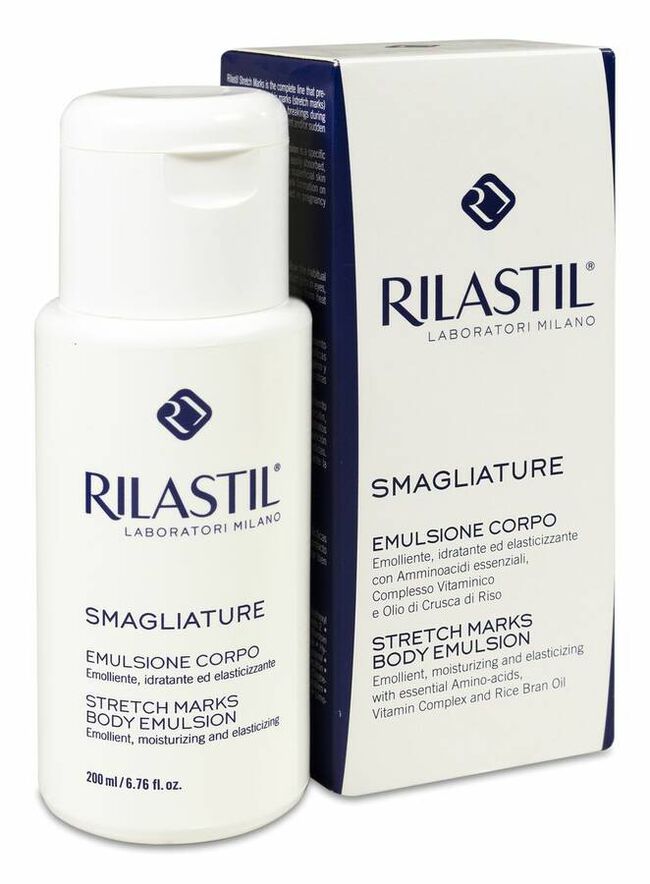 Rilastil Smagliature Emulsión Antiestrías, 200 ml