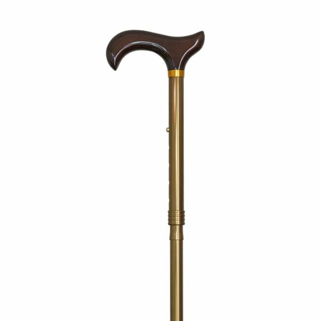 Muletilla Plegable de Aluminio Bronce, 1 Unidad