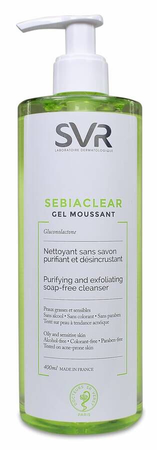 Sebiaclear Gel Moussant, 400 ml