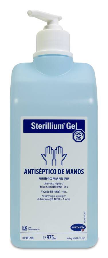 Sterillium Gel Biocida Antiséptico Piel con Válvula, 975 ml