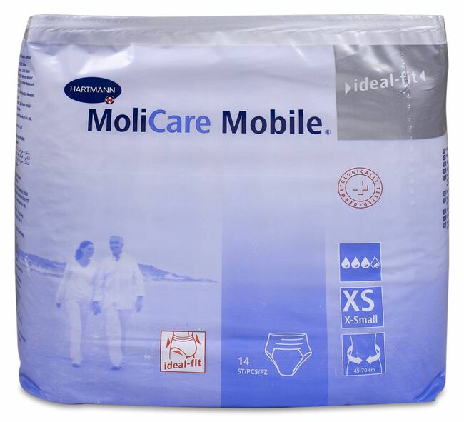 MoliCare Mobile Talla XS, 14 Uds