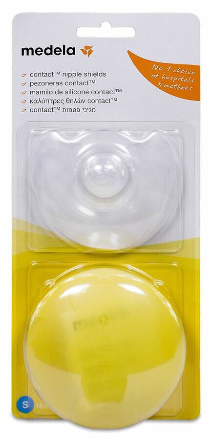Medela Pezonera Contact Talla S + Estuche, 1 Par